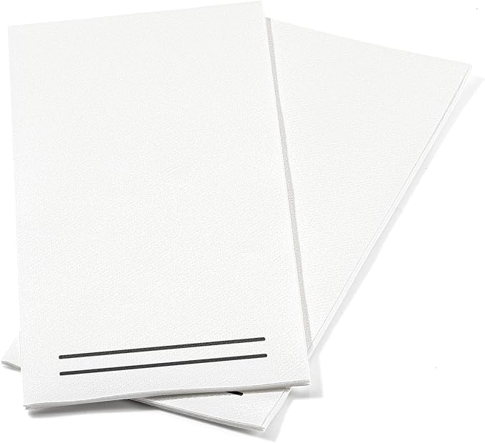 50 Pack Linen Feel Guest Paper Hand Towels | Disposable Super Absorbent Airlaid Paper Towels For Bathroom, Party, Weddings, Or Events | 12 x 17 Inches 1/6 Folded Decorative Design