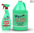 SOILOVE 22oz (1 pack) + Soilove 128oz (1 pack) Laundry Spot Remover for clothes– Powerful Triple-Acting formula Clings, Penetrates and Lifts everyday tough stains - Prewash for Clothes