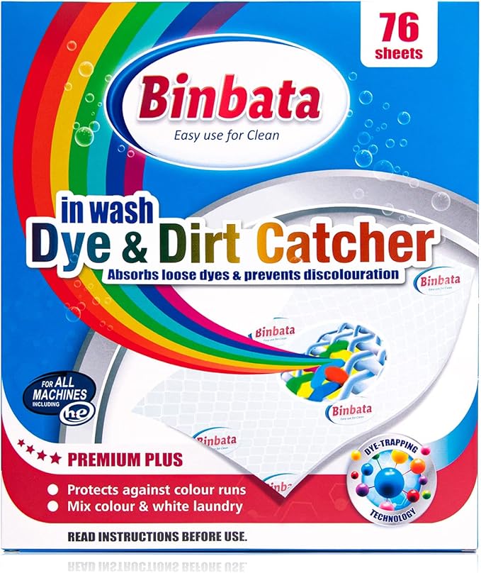 Color Grasper for Laundry 76 Count, Fragrance Free Dye Catcher Essential for Home Use, Dye Guard Grabber Sheets for Laundry in-Wash Sheets