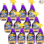 Sparkle Glass Cleaner 1 Spray Bottle 33.8 And 1 Refill 33.8, Ammonia-Free Original Formula Heavy Duty Glass Cleaner, Leaves No Streaks (67.6 Fl Oz,Pack of 6)