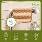 Modu 10 Pcs EcoCorn Dish Sponges Scrubbers – 100% Corn Fiber, Biodegradable Dishwashing Scrub Pads for Multipurpose Household Cleaning, Odor-Free, Plastic-Free Kitchen Mesh Net (Heavy Duty 10 Count)
