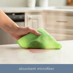 S&T INC. 200 Pack Microfiber Cleaning Cloth, Bulk Towels for Home, Reusable Microfiber Towels for Cars, Cleaning Rags, Assorted, 11.5 Inches x 11.5 Inches, 200 Count
