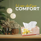 Reeflex Premium Facial Tissues 230 Sheets Per Box, 2-Ply Soft Touch, Gentle and Durable in A Stylish Box - 4 Total Boxes, 920 Sheets Family Pack