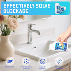 Pipeline Dredging Agent, Powerful Drain Cleaner Agent, Kitchen Unblocker, Sink and Drain Cleaner Powder for Kitchen Toilet Pipeline Quick Cleaning Tool