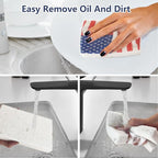4Pcs USA Flag Heavy Duty Kitchen Dish Sponges | Large Odor Free Non-Scratch Scrub Pad | Household Cleaning Scrubber for Sink, Counters, Surfaces, Pots, Pans, Dishwashing (6" x 4" x 1"), Style 1