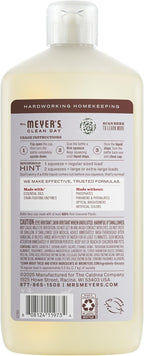 MRS. MEYER'S CLEAN DAY Ultra Concentrated Laundry Detergent, Lavender Scent, 24.3 fl oz