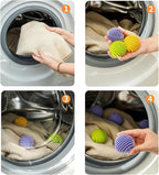 Pet Hair Remover for Laundry, Non-Toxic Lint Remover Washing Balls Reusable Dryer Balls Pet Hair Dryer Ball Lint Remover for Laundry Pet Fur Remover for Laundry Bedding Clothes