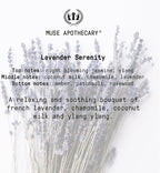 Muse Apothecary Linen Ritual - Aromatic, Soothing, and Relaxing Linen Spray for Bedding, Laundry and Fabric Spray Freshener - Infused with Aromatherapy Essential Oils - Lavender Serenity
