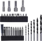 BLACK+DECKER 20V MAX Drill & Home Tool Kit, 34 Piece (BDCD120VA), Orange