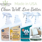 LVP Floor Cleaner. Streak-Free Luxury Vinyl Floor Cleaner. For Hardwood, Laminate, and Natural Wood Flooring. Pet Safe, Non-Toxic, Eco-Friendly.