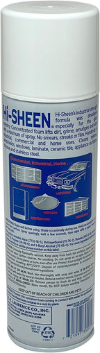 CRL SOMACA Hi-SHEEN Glass Cleaner - 19 oz Can by CR Laurence