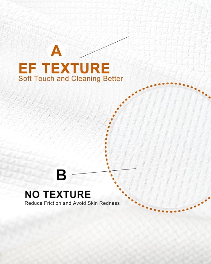 LUXU Large Disposable Face Towel,Extra Thick Soft Facial Towels Plant Fiber Facial Washcloth Biodegradable Dry Wipes for Sensitive Skin,Cruelty Free-100 Count