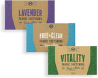 Sheets Laundry Club Bundle - 50 Pack (up to 100 loads) Fresh Linen Detergent Sheets, 40 Pack Lavender Dryer Sheets & 8 Oz. Lavender Scent Booster - New Liquidless Technology