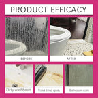 Gefanly Bathroom Cleaner, 10 Fl Oz Powerful Pink Bathroom Cleaner Spray, Bathrooms Descaler Foam Cleaners for Sink Tub Floor Tile (1pcs)