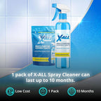 X-ALL Multi-Purpose Cleaning Tablets – Streak-Free Shine and Deep Cleaning Tablet for Home on All Surfaces, 5x Tablets Only
