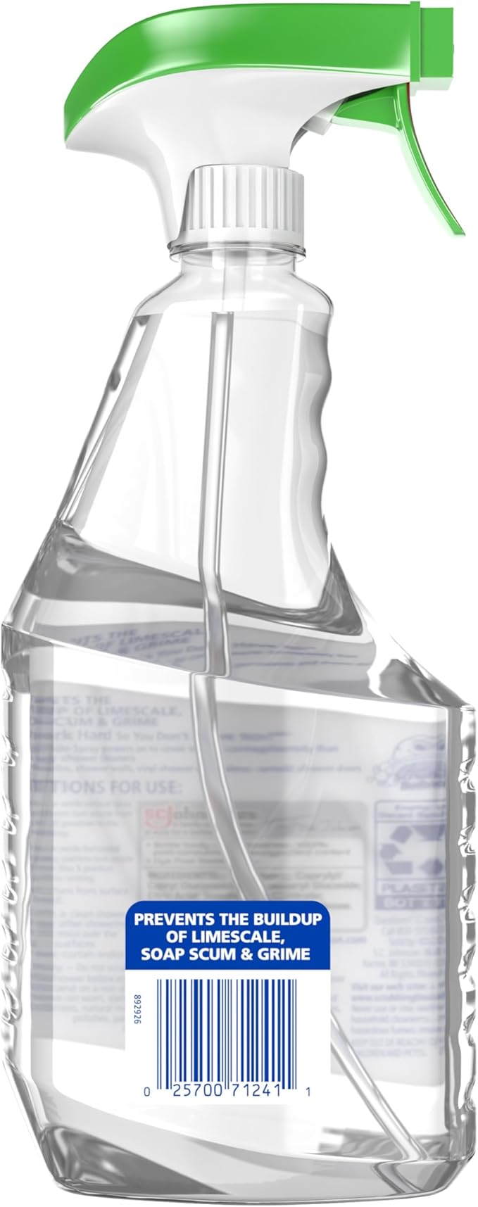 Scrubbing Bubbles Daily Shower and Cleaner Spray, Removes Mildew, Mold, and Soap Scum on Showers, Bathroom Floors & Tiles, Rainshower Scent, 32oz