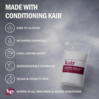Kair Signature Fabric Conditioner Refill - Cedarwood, Amber & Iris | Plant-Based Fabric Softener, 16.9 Fl Oz, Vegan, Cruelty-Free, Biodegradable, Anti-Static Softens & Protects Fibers