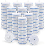 100PC Toilet Bowl Wand Refills, Disposable Toilet Brush Heads, Upgraded Toilet Scrubber Refill, Toilet Cleaner Refill Pads with Most Toilet Brushes for Easy Bathroom Cleaning
