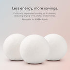Dirty Labs | 100% New Zealand Wool Dryer Balls | 3 Balls | Shorten Drying Time | Reduce Static & Wrinkles | Dryer Sheet & Fabric Softener Alternative