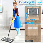 Wall Cleaner Mop Replacement Head, 2 Pack Chenille Reusable Dust Mop Pads for Wall Washer Floor Cleaning, Fit ASIN B0DG4LV7SJ