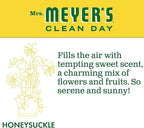 MRS. MEYER'S CLEAN DAY Liquid Laundry Detergent, Infused with Essential Oils, Honeysuckle, 64 oz - Pack of 2 (128 Loads)