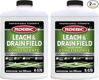 Roebic K-570 32 Fl. Ounce Biodegradable Leach and Drain Field Opener Concentrate (2-(Pack))