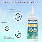Sugelary Mold Stain Cleaner, 10 Fl oz All-Purpose Gel for Front Loader Seal, Household Cleaner Gel for Bathroom Grout, Sink, Shower, Caulk, Washing Machine Cleaning Solution
