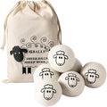 Wool Dryer Balls (6-Pack) – 100% Organic New Zealand Wool, Natural Fabric Softener, Reusable, Reduces Wrinkles & Drying Time, Eco-Friendly, Lint-Free, Chemical-Free Alternative to Dryer Sheets