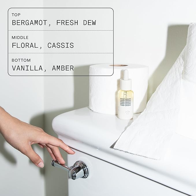 DedCool Poop Drops | 01 Taunt | Natural Bathroom Deodorizer & Poop Odor Eliminator | Travel-Friendly Toilet Spray for Home, Office, Dorms | Clean, Non-Toxic, Eco-Friendly | 1 fl oz