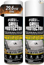 2-Pack Ceramic Grill Protector | Rust Prevention Spray & Anti Rust Spray for Metal | UV Shield & Blackstone Griddle Conditioner Alternative for Exterior Protection - 14.8 fl oz.