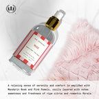 Muse Apothecary Pillow Ritual - Aromatic, Calming and Relaxing Pillow Mist, Linen and Fabric Spray, Infused with Natural Essential Oils - Great Valentine's Day Gift - 8 oz, Mandarin Rosè + Pink Pomelo