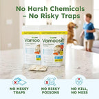 BugMD Vamoose Plus Peppermint Oil Mouse Repellent Pouches | Natural Mice Repellent Indoor & Rat Deterrent for House, Garage, RV, Car & Storage | Plant-Powered Rodent Control - 1 Pack - 4 Pouches