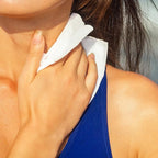 SUNKISS TrustPlus Bathing Wipes with Aloe, Extra Thick 8"x12" Body Cleansing Wipes for Adults Sensitive Skin, Camping, Travelling, Gym, Caring, 40 Count