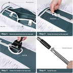 Commercial Mop,Masthome 42" Heavy Duty Dust Mop with Stainless Steel Handle,Large Industrial Mops for Floor Cleaning with 1 Cotton & 1 Microfiber Pad,Wet & Dry Large Mops for Home,Garage,School,Mall