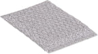 RSVP International Kitchen Cleaning Collection Gentle Scrubbing Sponge for Non-Stick Cookware, Porcelain & Glass, Dishwasher Safe, 5x3.5, Silver (Pack of 4)