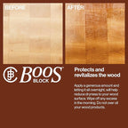 John Boos All-Natural Mystery Oil, Revitalizing Wood Conditioner, 16 oz - Food-Grade Mineral Oil for Butcher Blocks, Cutting Boards, Countertops and Wooden Culinary Utensils