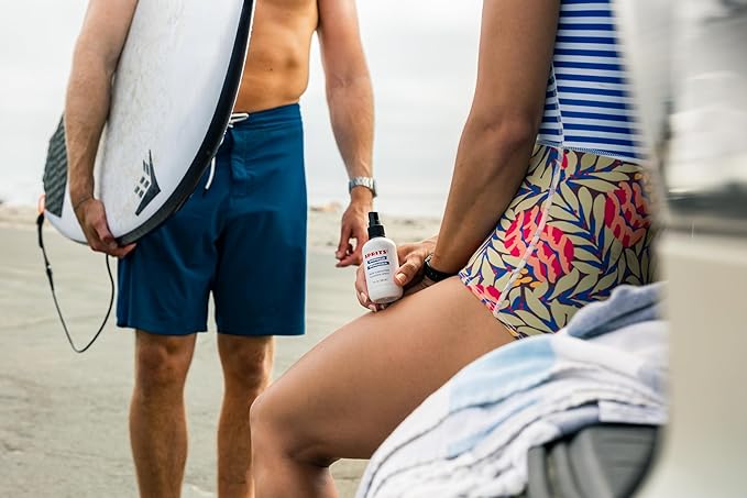 Driftline SPRITS Deodorizer Spray – Odor Eliminator for Wetsuits, Gym Bags & Activewear – Plant-Based, Skin-Safe, Biodegradable, Eco-Friendly, No Sulfates or Parabens, Travel Size (3oz)