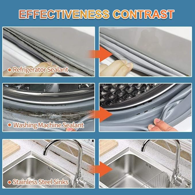 Mold Remover Gel, Household Washing Machine Cleaner for Washing Machine Seal, Bathroom Grout, Caulk, Mold Cleaner Best for Home Sink, Kitchen, Showers