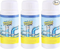 Sink & Drain Cleaner, Drain Cleaner Powder, 3.9 oz Bottle, Sewer Pipe Maintainer for Kitchen, Bathtub, Shower Drains (3Bottles)