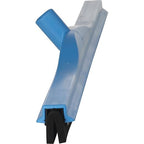 Vikan 77553 Squeegee,Fixed Head,Floor,28",PP/RB,Blue