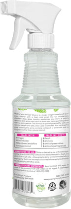 Mighty Mint Vinegar Cleaner, All-Purpose Spray, Spearmint Scent, 16oz