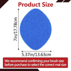 10Pcs Shower Scrubber Refill Pads Compatible with Clorox Tub & Tile Scrubber, Durable Blue Non-Scratch Replacement Pads for Bathroom & Toilet Wall Floor Cleaning