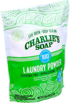 Charlie’s Soap Laundry Powder (100 Loads, 2 Pack) Hypoallergenic Deep Cleaning Washing Powder Detergent – Eco-Friendly, Safe, and Effective