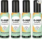 OOPSIE POOPSIE - Mediterranean Sage - Before & After You Go Toilet Spray 2oz - Portable Odor Eliminator - 4 Pack