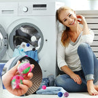 5Pcs Reusable Hair Remover,Washing Machine Hair Catcher Laundry Ball Dryer Ball for Clothing Dog Cat Pet Hair Remover for Laundry Lint Remover Washing Balls Reusable Dryer Balls Household Supplies