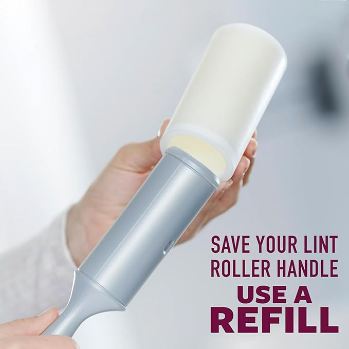 Scotch-Brite Pet Hair Pickup Extra Sticky Lint Roller, Designed for Removing Fur + Fluff on Couches, Clothes, Dog and Cat Beds, & More, 1 Pack, 70 Easy-Tear Adhesive Sheets Total