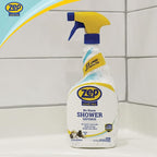 Zep Home Pro No Rinse Shower Defense, 32 Fl Oz Spray - R61006 - Streak-Free Shine, Serene Spa Fragrance, 5X Better Surface Protection