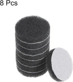 HARFINGTON 8pcs Drill Power Brush 2 inch Tile Scrubber Scouring Pads 800-1000 Grit for Bathroom Kitchen Household Cleaning