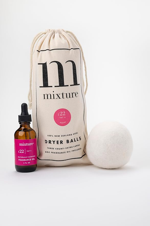 Mixture No 22 Vat 9 Wool Dryer Balls 3-Pack