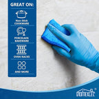 HOMEXCEL Sponges Kitchen 24pcs Non-Scratch for Dishes, Blue Scrub Cleaning Sponge for Non-Coated Cookware, Dishes, Pots, Pans, Dual Sided Dish Sponge for Kitchen, Household, Bathroom